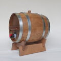 Dřevěný sud - stojan na 3l, 5l a 10l Bag in Box