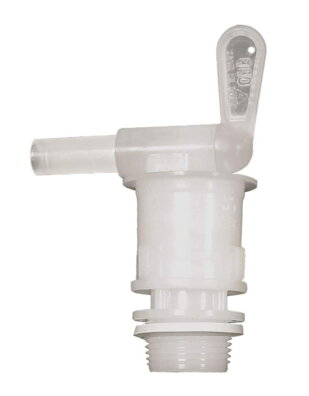 Kohoutek - bílý pro kruhový barel 30-210 l