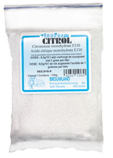 Kyselina citronová VINOFERM citrol 250gr