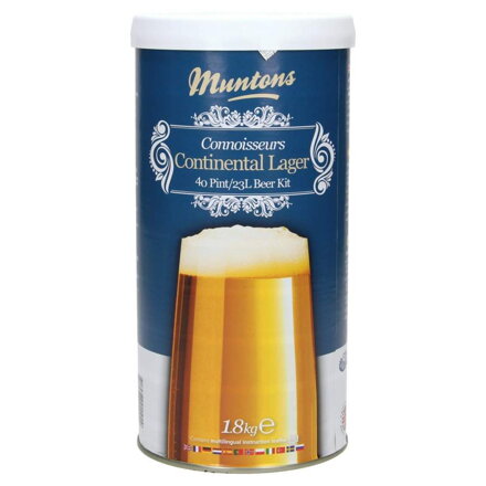 Sada na výrobu piva MUNTONS continental lager 1.8kg