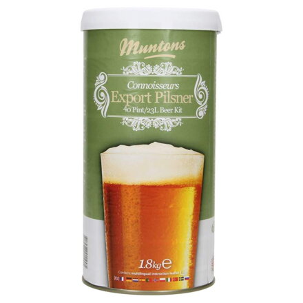 Sada na výrobu piva MUNTONS export pilsner 1.8kg