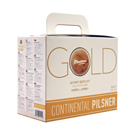 Sada na výrobu piva MUNTONS Continental pilsner 3kg