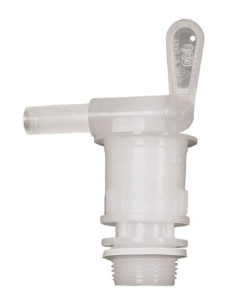 Kohoutek - bílý pro kruhový barel 30-210 l