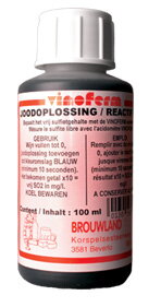 Jódový roztok 100 ml pro acidometr