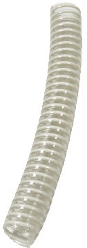 PVC hadice zesílená spirálou 40mm, cena za metr