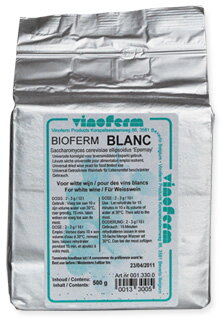 Sušené vinné kvasnice BIOFERM BLANC 500gr