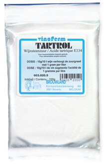 Kyselina vinná VINOFERM tartrol 100gr