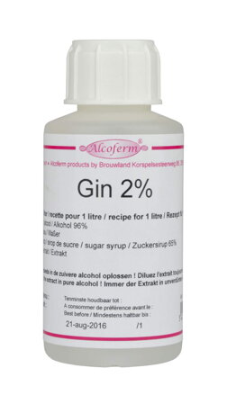 Extrakt Gin ALCOFERM 2% 100 ml