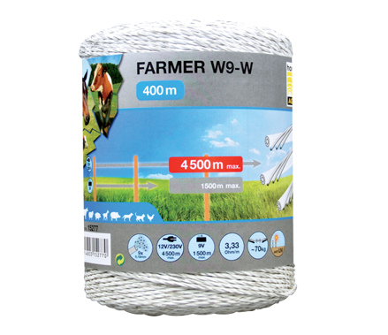 Vodivé lanko FARMER W9-W- 400 m (2,5 mm)