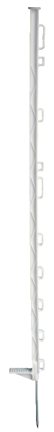 Plastový sloupek STANDARD 104 cm - bílý 10 kusů