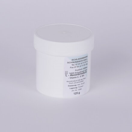 Kyselina askorbová (vitamín C), 125 g