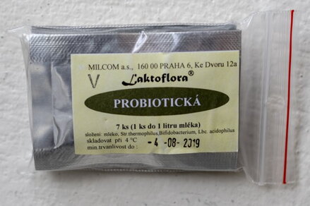 Probiotická kultura na 1 l - rodinné balení (7 ks)