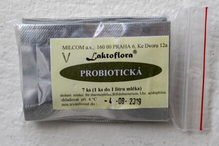 Probiotická kultura na 1 l - rodinné balení (7 ks)