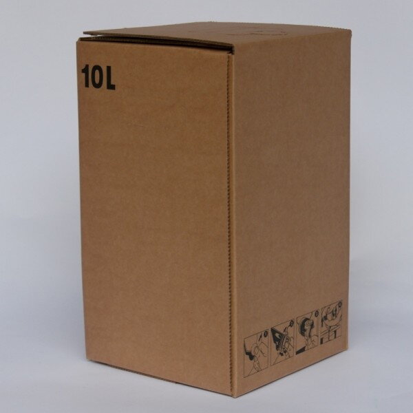 Box - karton 10l, hnědý - 1ks