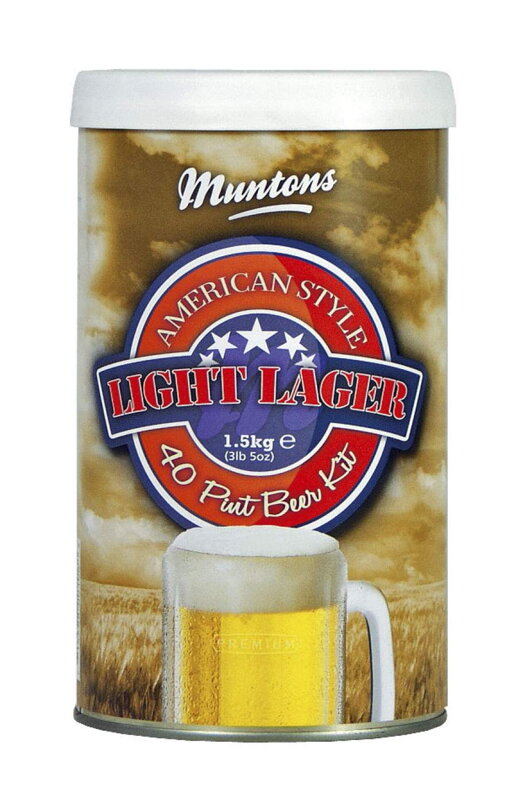 Sada na výrobu piva MUNTONS american light 1.5kg