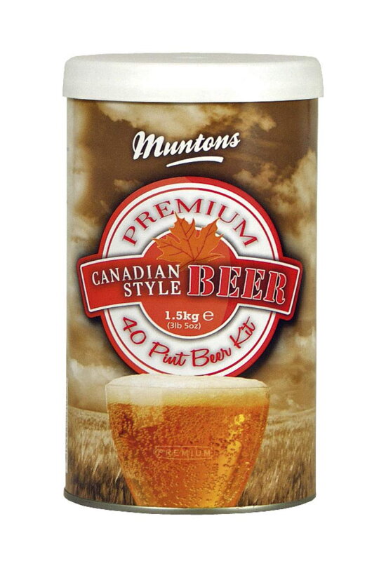 Sada na výrobu piva MUNTONS canadian ale 1.5kg