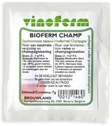 Sušené vinné kvasnice BIOFERM CHAMP 7gr Sušené vinné kvasnice BIOFERM CHAMP 7gr