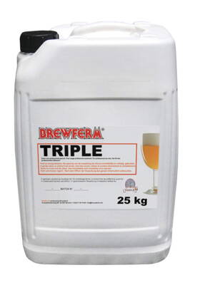 Sada na výrobu piva TRIPLE 25 kg bez kvasnic