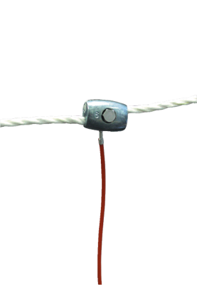 Pripojenie lanka od zdroja na lanko do 6 mm (1 kus)